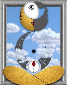 Vor-Bild (III) (من سلسلة: Prinz Vogelfrei) بواسطة 