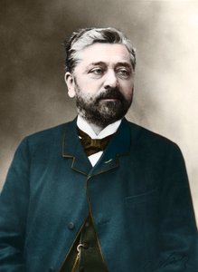 صورة لغوستاف إيفل (1823-1923) مهندس فرنسي.