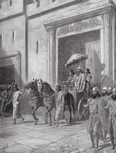 الاعتراف بإسرهادون ملكاً في نينوى (ليثو)