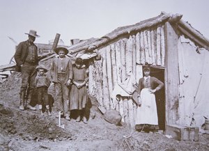 African American settlers with homestead claim بواسطة ا ف ب اليمين