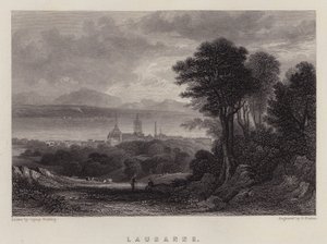 لوزان (لون ليثو) بواسطة AV Copley (بعد) Fielding