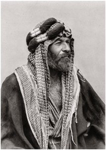 An Arab sheikh, Iraq, 1925