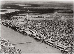 بغداد من طائرة ، العراق ، 1925