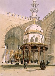 مسجد السلطان حسن بالقاهرة. 1846 (ليثو) بواسطة أ.مارجريتا بور