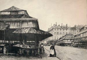 The Marché St Honore ، 1915 بواسطة AP Martial
