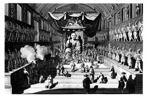 معبد عشرة آلاف من الأصنام في اليابان ، 1884. بواسطة أ. ثوم