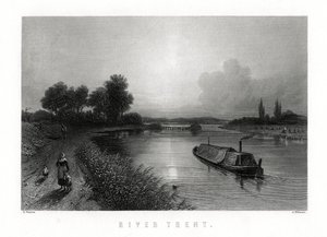نهر ترينت ، إنجلترا ، 1883.