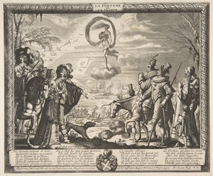 ثروة فرنسا لصالح لا فورتشن دي لا فرنسا ، كاليفورنيا. 1635-37. بواسطة إبراهيم بوس