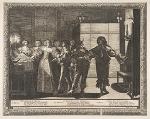 منزل العروس المأخوذ منزل العروس المأخوذ ، 1633. بواسطة إبراهيم بوس