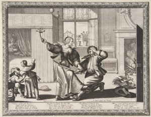 الخافق الزوج ، ج .1633 (الحفر والنقش) بواسطة إبراهيم بوس