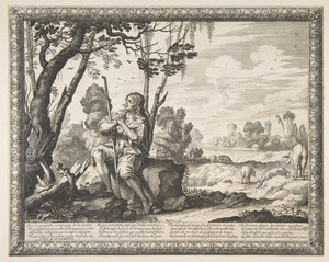 الابن الضال يحرس الخنازير الابن الضال يحرس الخنازير ، كاليفورنيا. 1636. بواسطة إبراهيم بوس