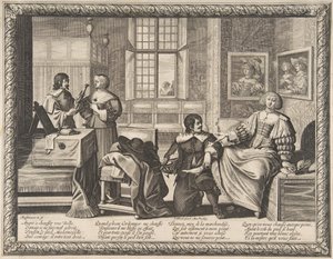 صانع الأحذية ، 1632-1633. بواسطة إبراهيم بوس