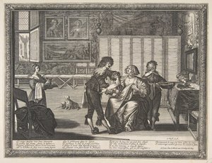 جراح La Saignée ، 1632. بواسطة إبراهيم بوس