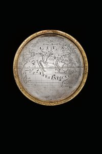 اثنين من الكرات الأرضية والسماوية استثنائية ، بدعم من هرقل وأطلس ، اوغسبورغ ، 1697-99 بواسطة إبراهيم درينتويت