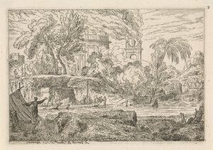منظر أركادي مع قوس النصر Classic Landscapes (عنوان السلسلة)