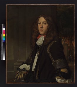 صورة لرجل بواسطة أبراهام لامبرتس جاكوبس فان دن تمبل