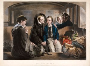 رحيل الدرجة الثانية ، حانة. 1857. بواسطة ابراهام سليمان