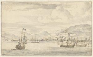 منظر سميرنا (إزمير) بواسطة Abraham Storck