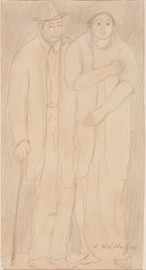 رجل وامرأة ، 1905.