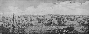 معركة في داونز ، c1639