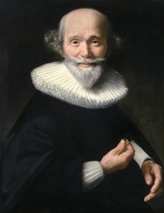 أبراهام دي فريس ، صورة لرجل ، 1629 ، زيت على لوح ، 65.3 × 50.4 سم ، باريس ، بيتي باليه ، متحف الفنون الجميلة في مدينة باريس