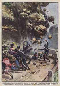 في Pitigliano (غروسيتو) ، بينما كان الحشد يتجه إلى ملجأ ، كانت أربع نساء؟