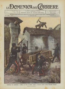 Carabinieri الذي يفاجئ ويطلق النار على الأسطح راعًا ، يخشى ويقتل القاتل ، بالقرب من Partanna (Trapani)