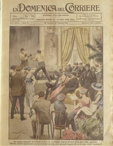 Cover illustration of New York party for young people to be redeemed بواسطة أخيل بيلترام