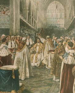 Cover illustration of coronation of King George V; London, England بواسطة أخيل بيلترام