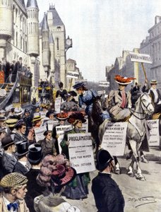 مظاهرات لندن في سبتمبر 1908 بواسطة أخيل بيلترام