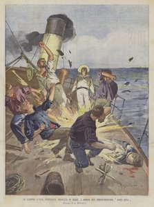 تم العثور على انفجار DUna Torpedo في البحر ، على متن The John Bull Tug