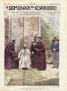 SS Leone XIII في حدائق الفاتيكان