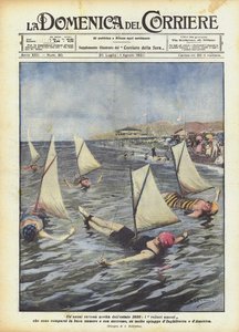 Unassai أنباء غريبة عن صيف 1920 ، السفن الشراعية البشرية التي ظهرت بأعداد جيدة ومع؟