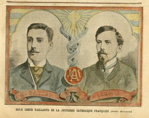 رسم توضيحي لأخيل ليموت (1846-1909) في لو بيليرين بواسطة أشيل ليموت
