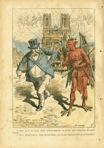 Illustration of Achille Lemot (1846-1909) in Le Pelerin بواسطة أشيل ليموت