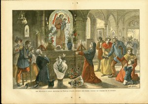 رسم توضيحي لأخيل ليموت (1846-1909) في لو بيليرين بواسطة أشيل ليموت