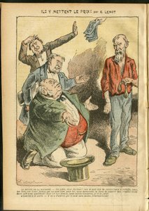 Illustration of Achille Lemot (1846-1909) in Le Pelerin بواسطة أشيل ليموت