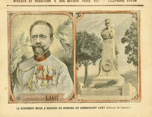 Illustration of Achille Lemot (1846-1909) in Le Pelerin بواسطة أشيل ليموت