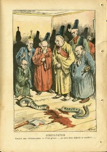 رسم توضيحي لأخيل ليموت (1846-1909) في لو بيليرين بواسطة أشيل ليموت