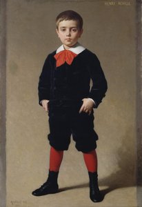 صورة لهنري أخيل ، نجل الفنان ، 1881 بواسطة Achille Zo