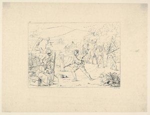 تشكيل عصابات حرب العصابات من النقش الحربي الكونفدرالي ، 1861-1863.