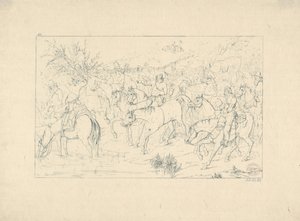 عودة الجنرال ستيوارت من ولاية بنسلفانيا من نقش الحرب الكونفدرالية ، 1861-1863.
