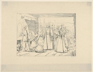 عرض أجراس ليتم إلقاؤها في المدفع من نقش الحرب الكونفدرالية ، 1861-1863.