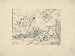 قناة فيكسبيرغ من نقش الحرب الكونفدرالية ، 1861-63.