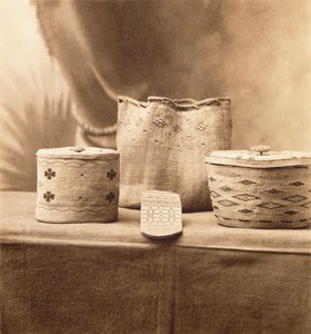 سلال أمريكية أصلية بواسطة AC Vroman ، c.1898 (طباعة البلاتين) بواسطة آدم كلارك فرومان
