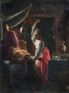 جوديث سلاينج هولوفرنز ، 1601-03 (زيت على النحاس)