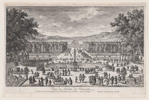 حديقة فرساي ، 1660-95. ، 1660-95. بواسطة آدم بيريل