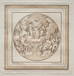 الثالوث ، 1782. بواسطة آدم فون بارتش