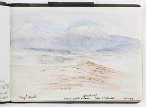 كتيب رسم للرسومات والملاحظات ، أمريكا الشمالية والجنوبية (بما في ذلك المكسيك) بواسطة أديلا بريتون