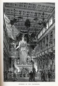 داخل البارثينون ، 1882